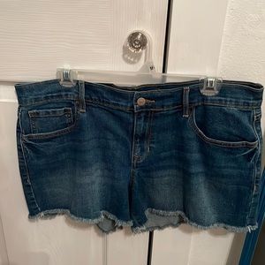 Ladies Old Navy Jean Denim Shorts Size 12